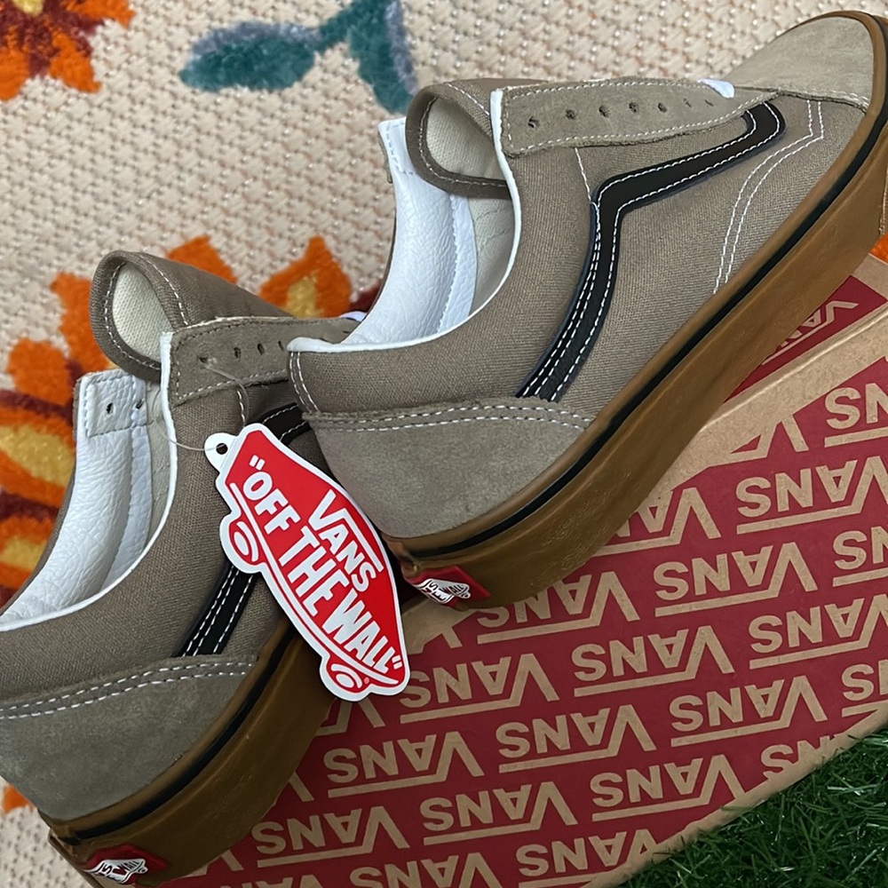 Vans Old School Gum Timber Wolf/Black WMNS sneakers - Picture 15 of 16